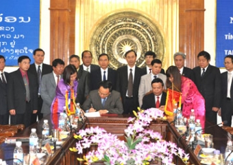 ແຂວງຊຽງຂວາງ ເພີ່ມທະວີການຮ່ວມມື ກັບແຂວງແທງຮ໋ວາ